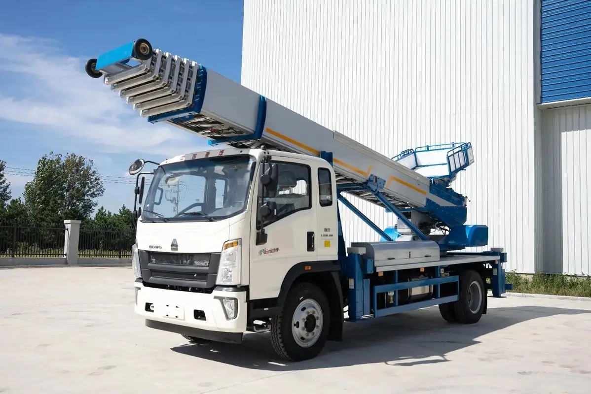 霸州专业的云梯车出租