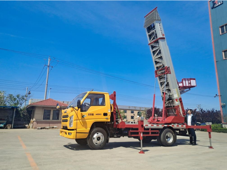 霸州常年租赁32米云梯车